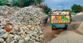 ভোলাগঞ্জ থেকে লুট হওয়া ৪০ হাজার ঘনফুট পাথর ঢাকায় উদ্ধার